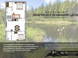 Apartment "Kraftplatz Schwarze-Lacke"