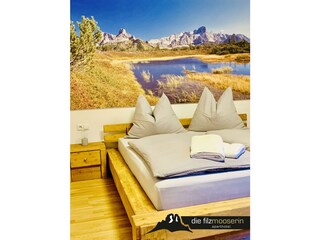 Schlafzimmer - Apartment "Schwarze Lacke"