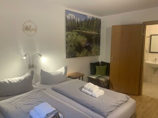 Schlafzimmer Apartment "Kraftplatz Schwarze-Lacke"