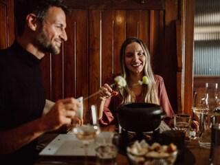Abendessen im Fonduerestaurant Ennshof