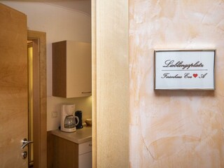 Haus Eva Wohnungseingang Appartement A