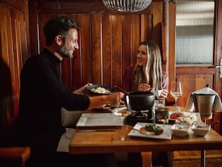 Abendessen im Fonduerestaurant Ennshof