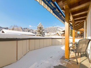 Terrasse Appartement Lavendel