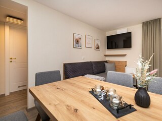 Appartement Top 2 Lavendel-Essbereich