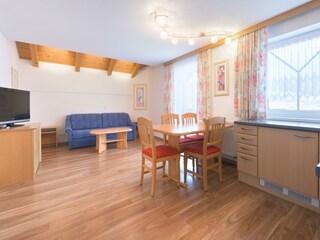 Wohn-Schlafraum Appartement Schneerose