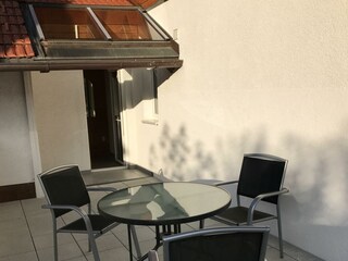 Terrasse Appartement Glockenblume