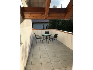Terrasse Appartement Glockenblume