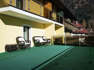 Terrasse / Apartments Davydov / Bad Hofgastein