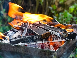 Holzgrill