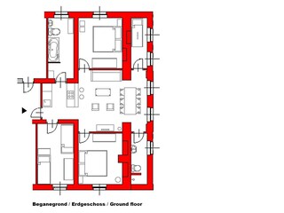 Grundplan App D8 (Erdgeschoss)