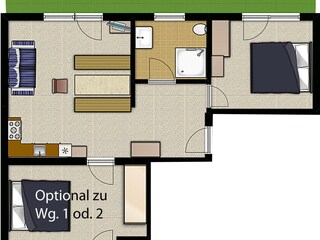 Pan der Ferienwohnung