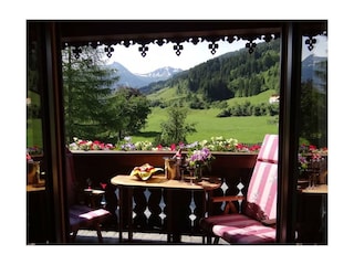 Zittrauerhof Bad Hofgastein Balkon-mit-Ausblick