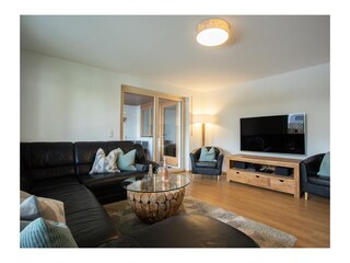 Wohnzimmer mit Terrassenzugang