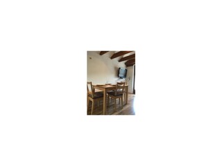 Essplatz im Wohnzimmer
