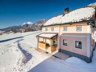 Haus im Winter