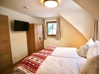 Chalet Mama, Schlafzimmer, Doppelbett2