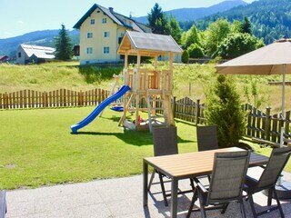 Sitzbereich Außen Chalet Mama
