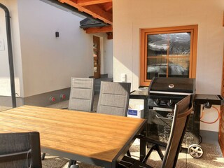 Chalet Mama, Außenbereich, Sitzbereich2