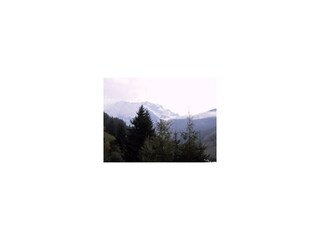 Blick vom Haus auf den Hochkönig