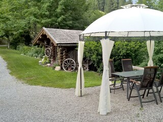 Pavillon für unsere Gäste