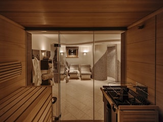 Entspannung im hauseigenen Wellnessbereich