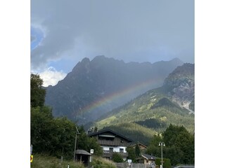 Regenbogen über Hinterthal