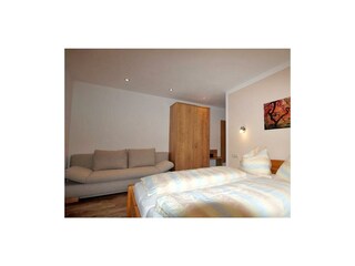 Doppelzimmer Ferienwohnung Kirchblick