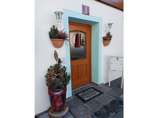 Haus Eingang Winter