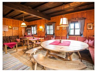 Stube im Ferienhaus