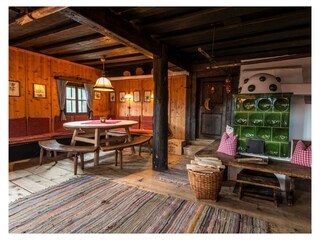 Stube im Ferienhaus