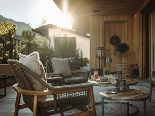 PostMariaAlm Terrasse