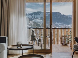 PoSt Maria Alm - Aussicht Winter