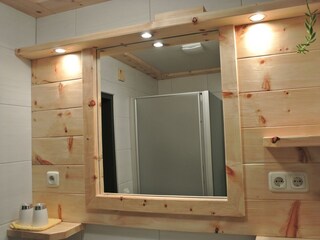 Badezimmer Zirbe