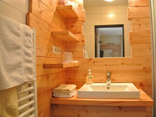 Badezimmer Lärche