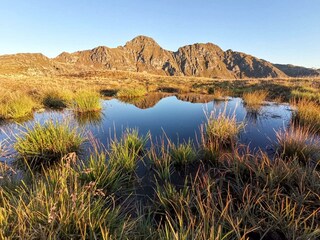 Einer der vielen kleinen Bergseen