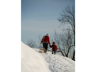 Spuren im Schnee