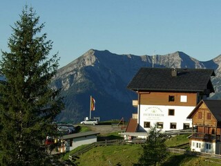 Blick auf die Gailtaler Alpen mit FICHTENHEIM
