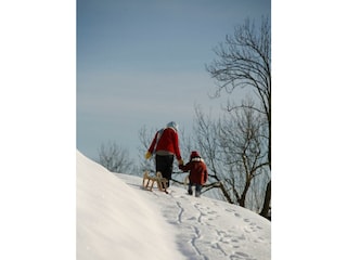 Spuren im Schnee