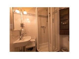 Dusche Doppelzimmer