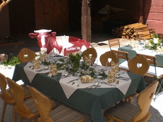 Geburtstag im Garten