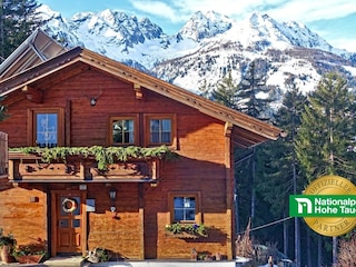 Almchalet mit herrlichem Bergblick
