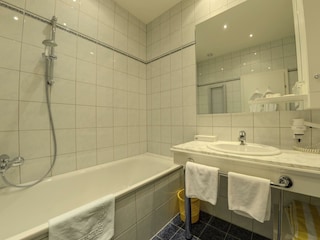 Badezimmer Doppelzimmer Superior Flattacher Hof