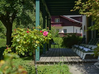 Wellnessbereich & Terrasse Hotel Flattacher Hof