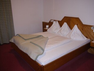 Geräumige Doppelzimmer!