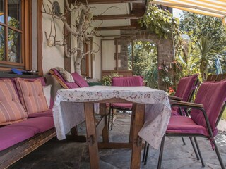 Ein schattiges Plätzchen auf der Terrasse