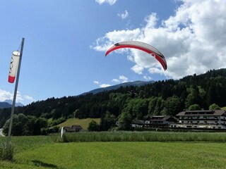 Landung Fremdflieger