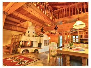 Glocknerhaus - Kaminwohnraum