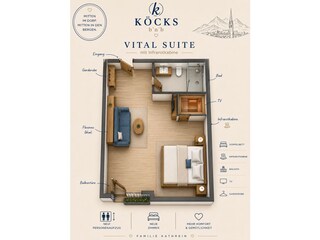 Vital Suite Grundriss