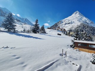 Aussicht Balkon Winter 3
