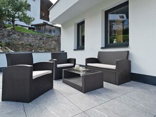 Terrasse Apart Dorfblick